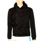 Causal Oblique Cotton Zipper Moda Masculina Warmer / jaqueta